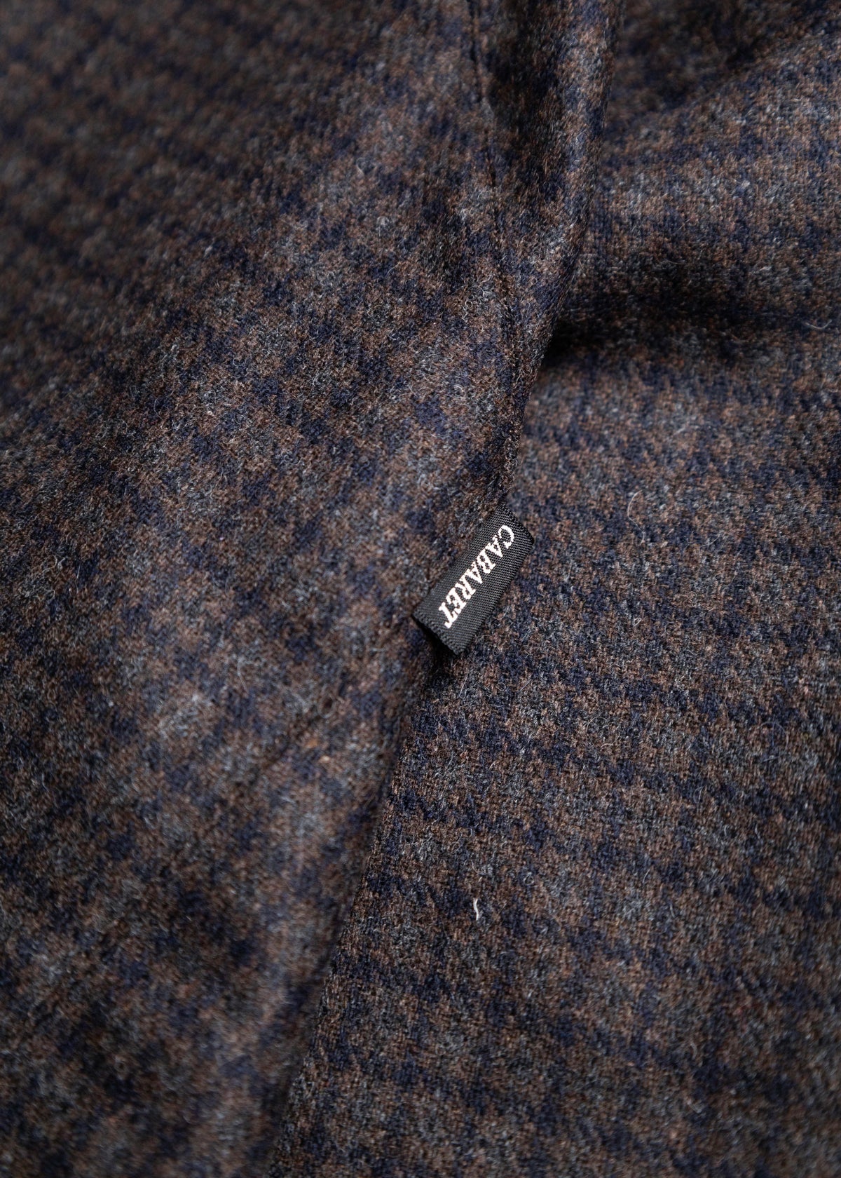 [CABARET POVAL] Rewool Plaid L/S Shirt