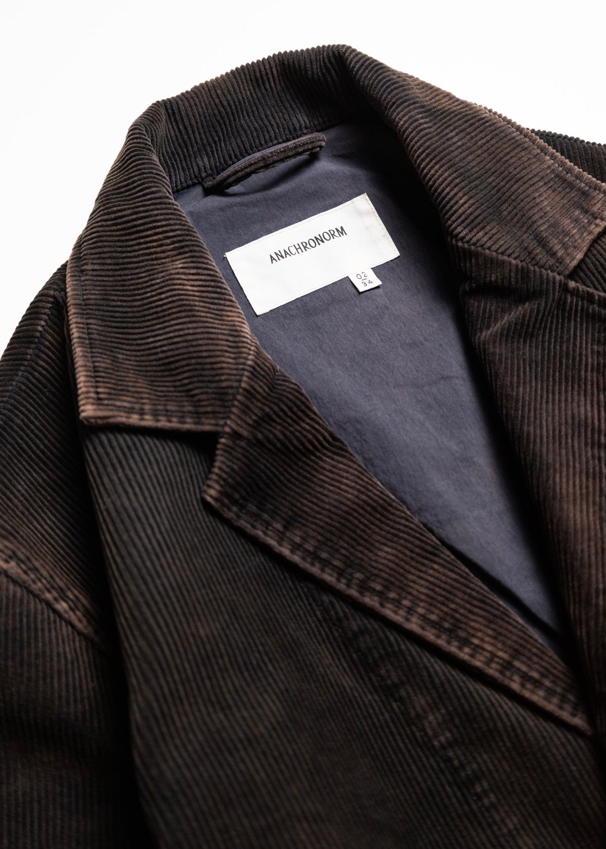 [ANACHRONORM] CORDUROY LAPEL JACKET