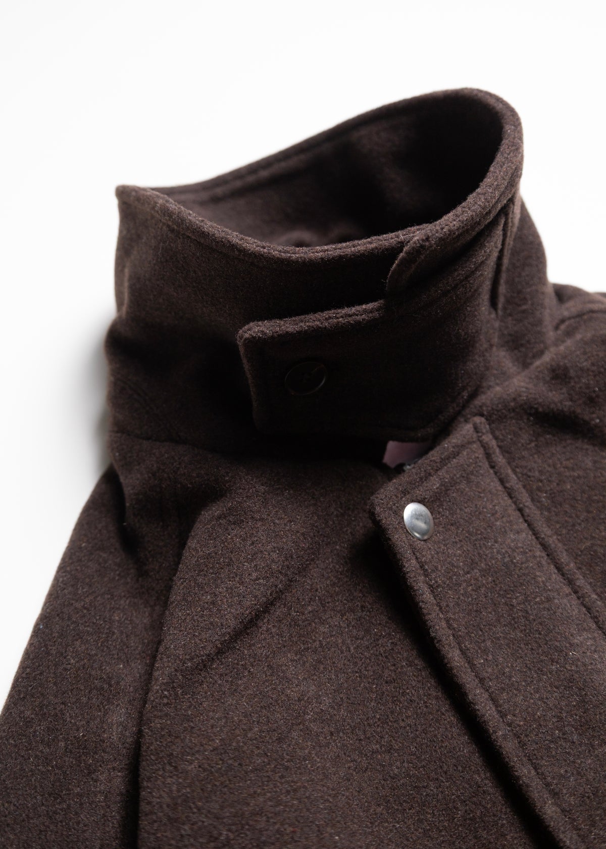 [SOL soonerorlater] WOOL STAND-COLLAR JACKET