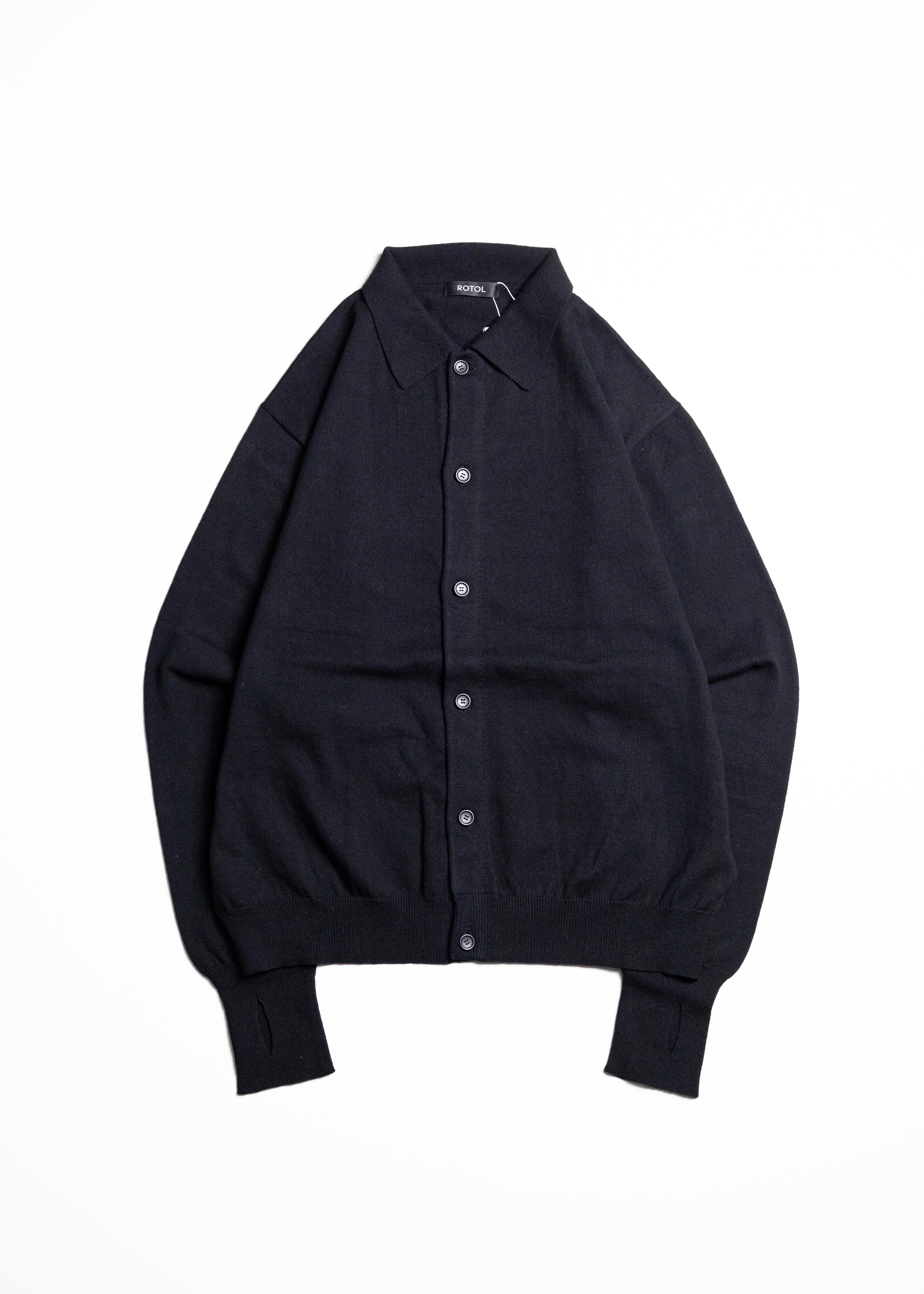 ROTOL（ロトル）Cashmere Blend Knit Shirt – process