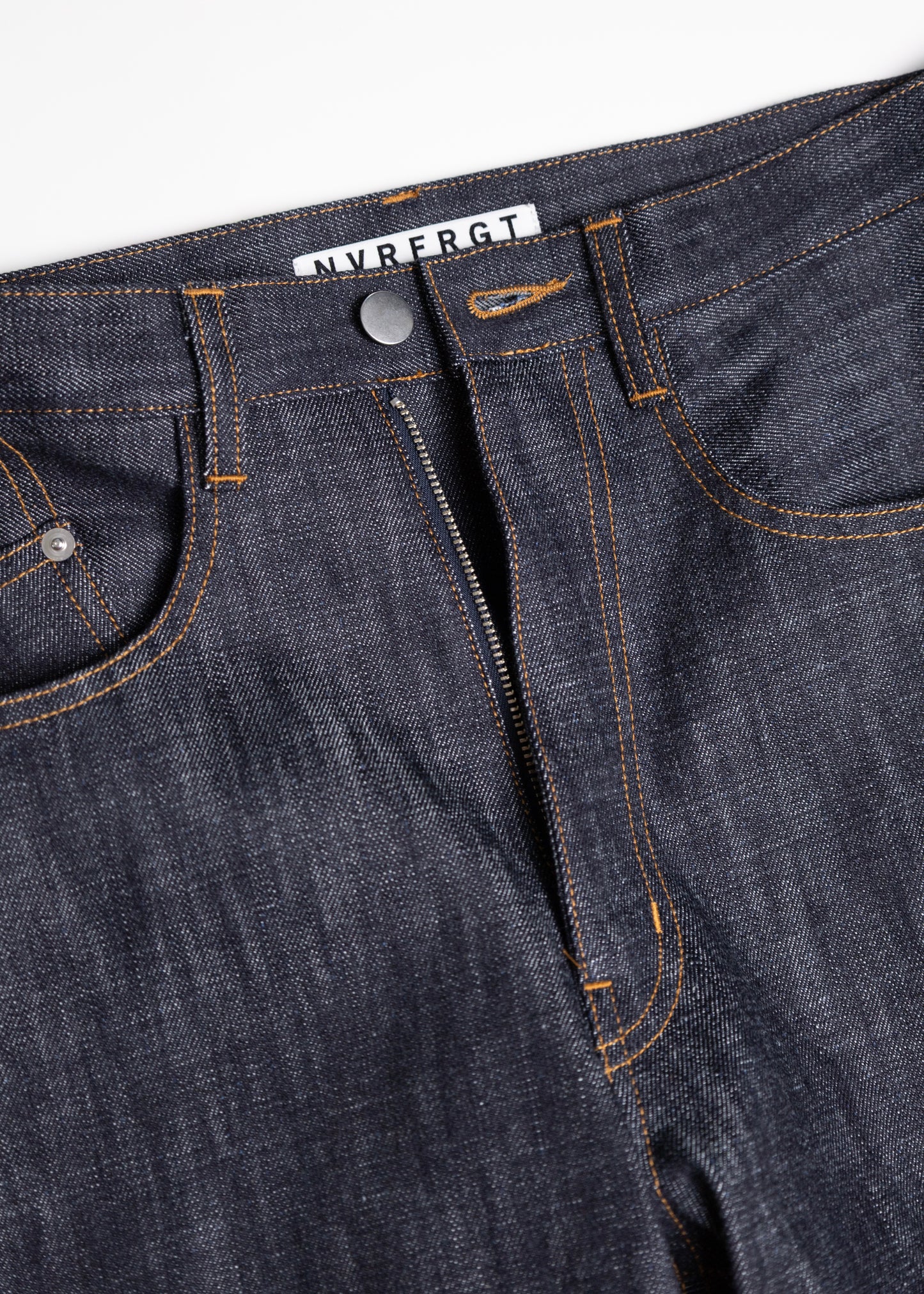[NVRFRGT] 3D TWISTED WIDE LEG JEANS