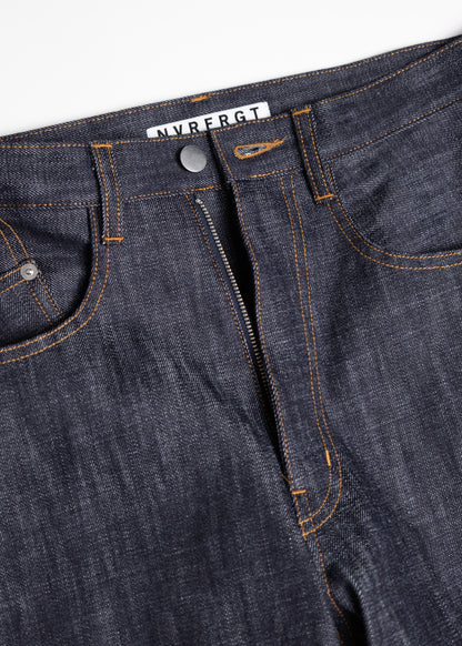 [NVRFRGT] 3D TWISTED WIDE LEG JEANS