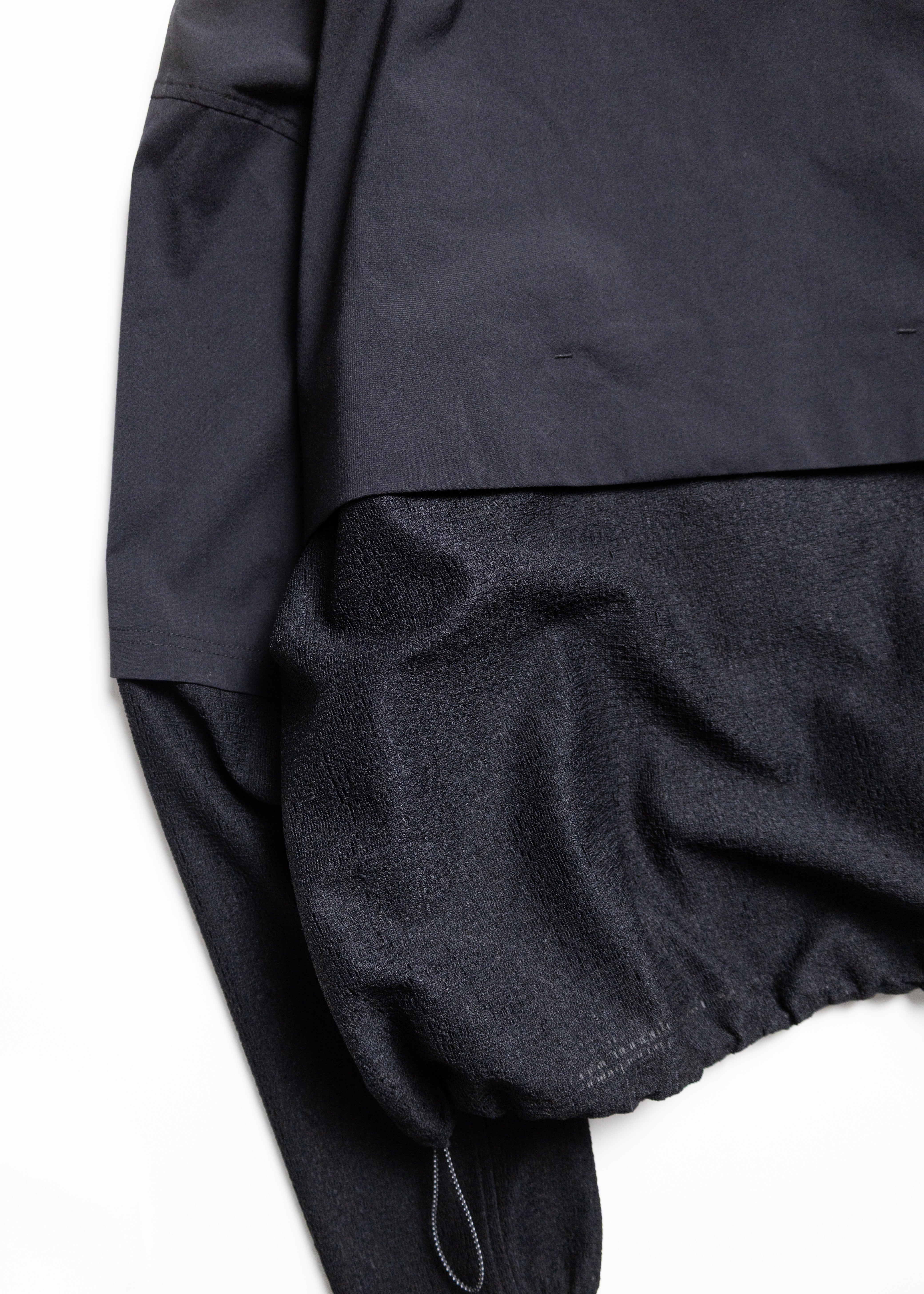 PASTOR NOVA（パストルノヴァ）DUAL-LAYER HOODED JACKET – process