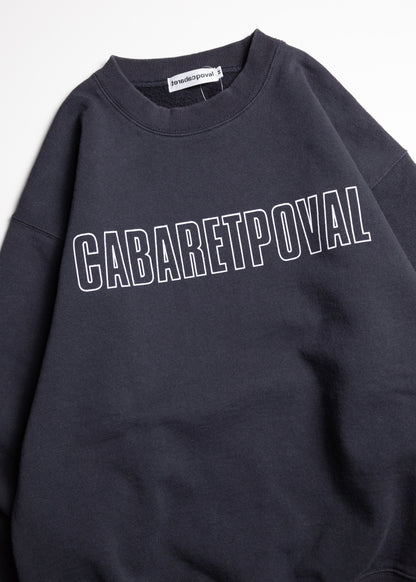 [CABARET POVAL] Frost Fade PH Logo Crewneck