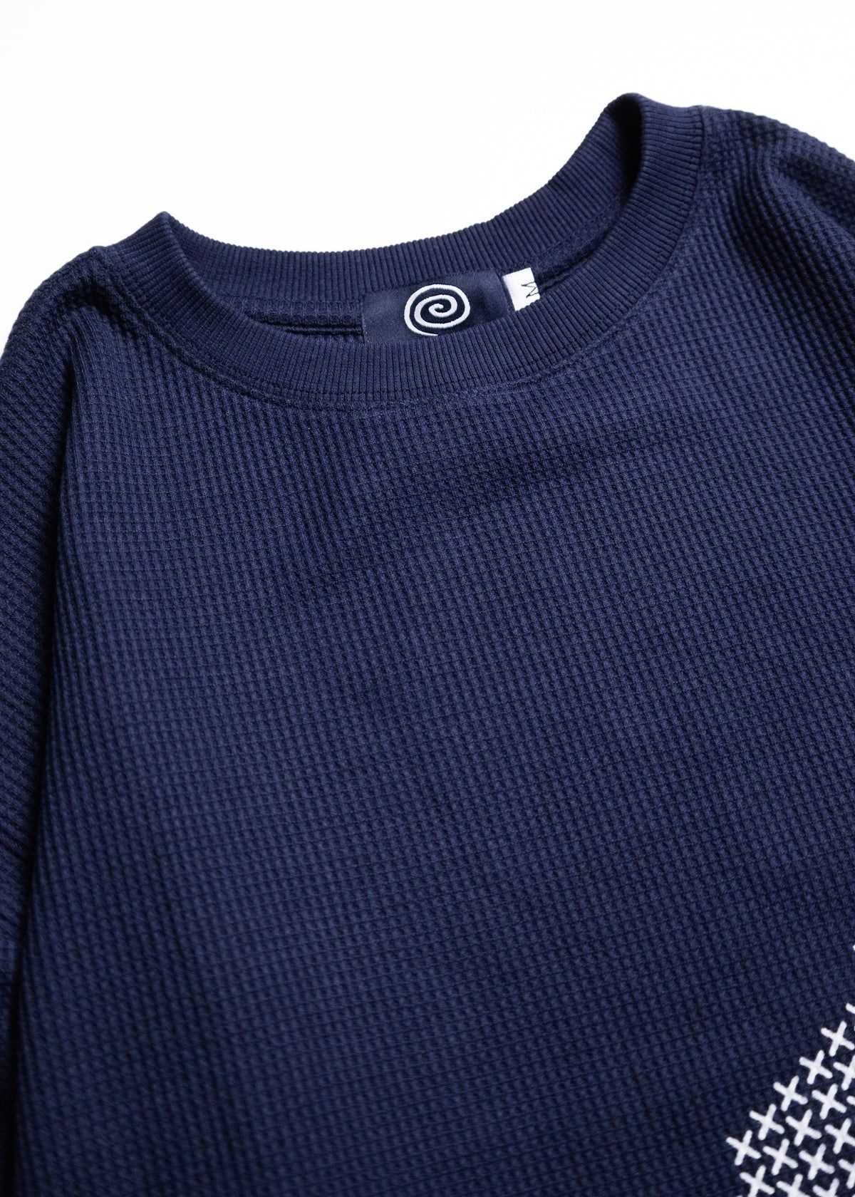 [SOL soonerorlater] CROSS GURUGURU WAFFLE L/S TEE