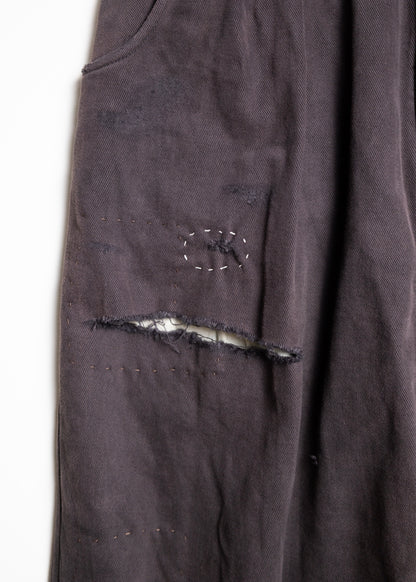 [ANACHRONORM] KERSEY TUCK WIDE PANTS