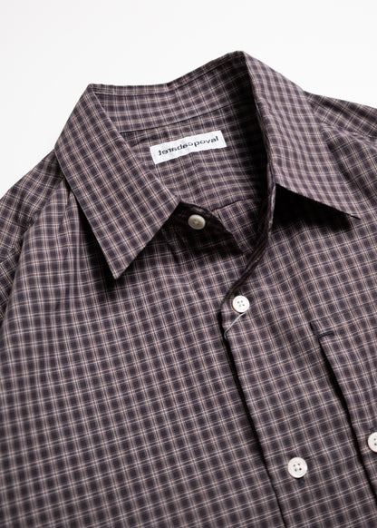 [CABARET POVAL] IP Plaid S/S Shirt