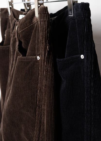 [NVRFRGT] 3D TWISTED WIDE LEG 5P PANTS