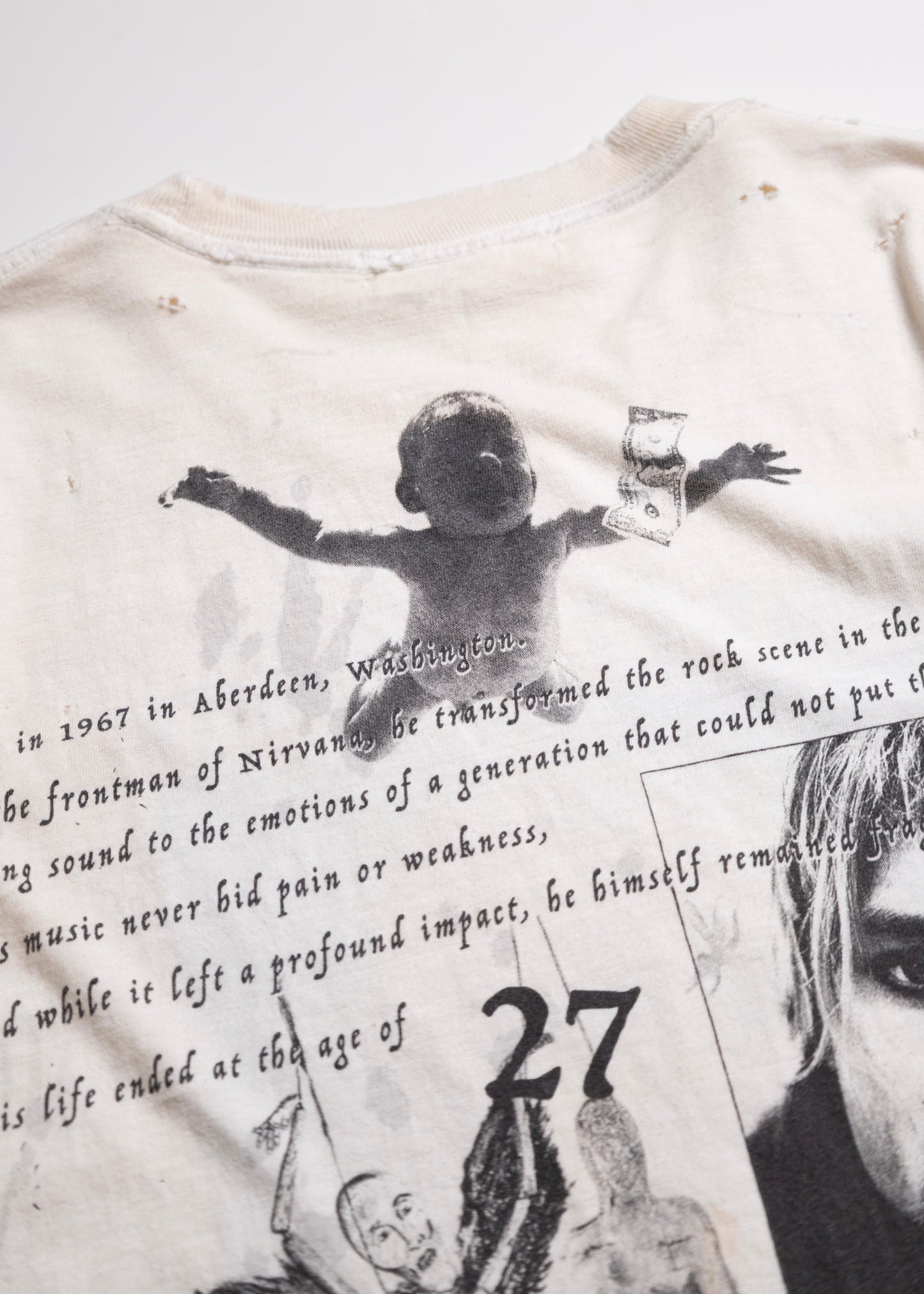 [Rebelle de luxe] KURT D. COBAIN S/S TEE