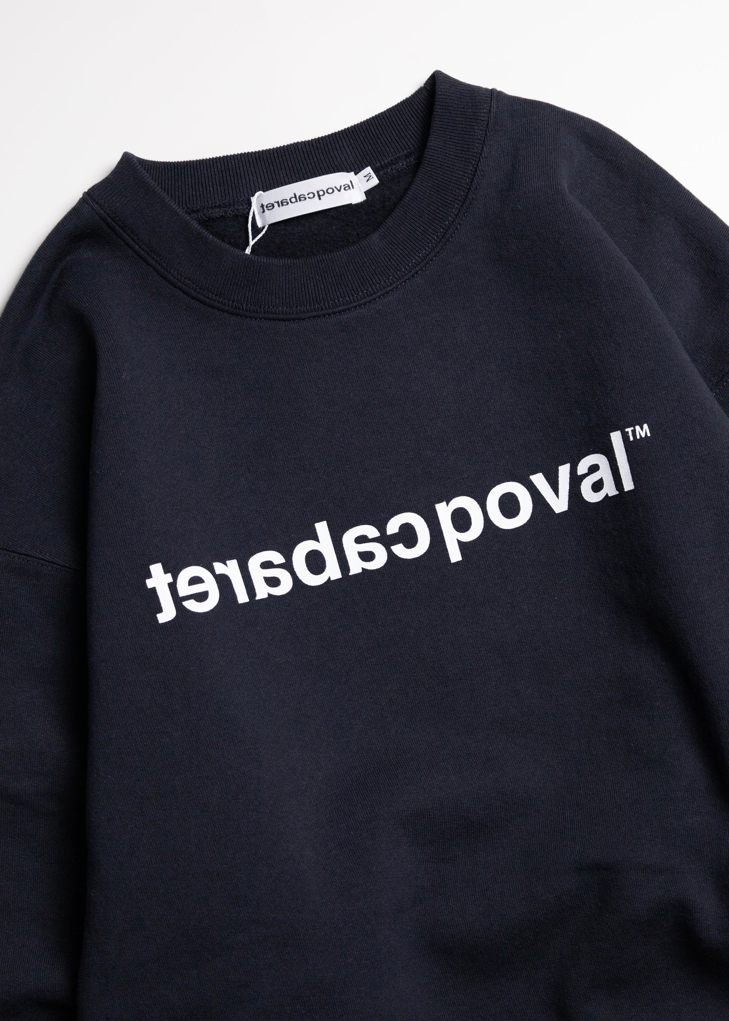 [CABARET POVAL] Original Logo Crewneck