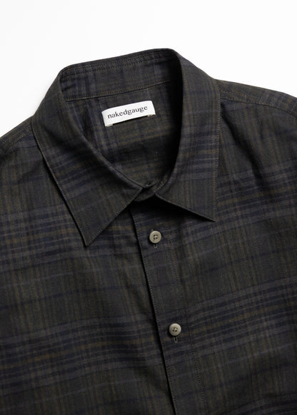 [nakedgauge] MADRAS CHECK SHIRT LS