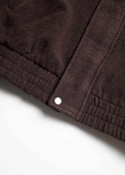 [SOL soonerorlater] WOOL STAND-COLLAR JACKET