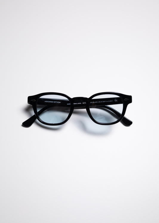 [NOCHINO OPTICAL] NOCHINO #23 GLOSS BLACK × AOFUJI BLUE to D.GREY