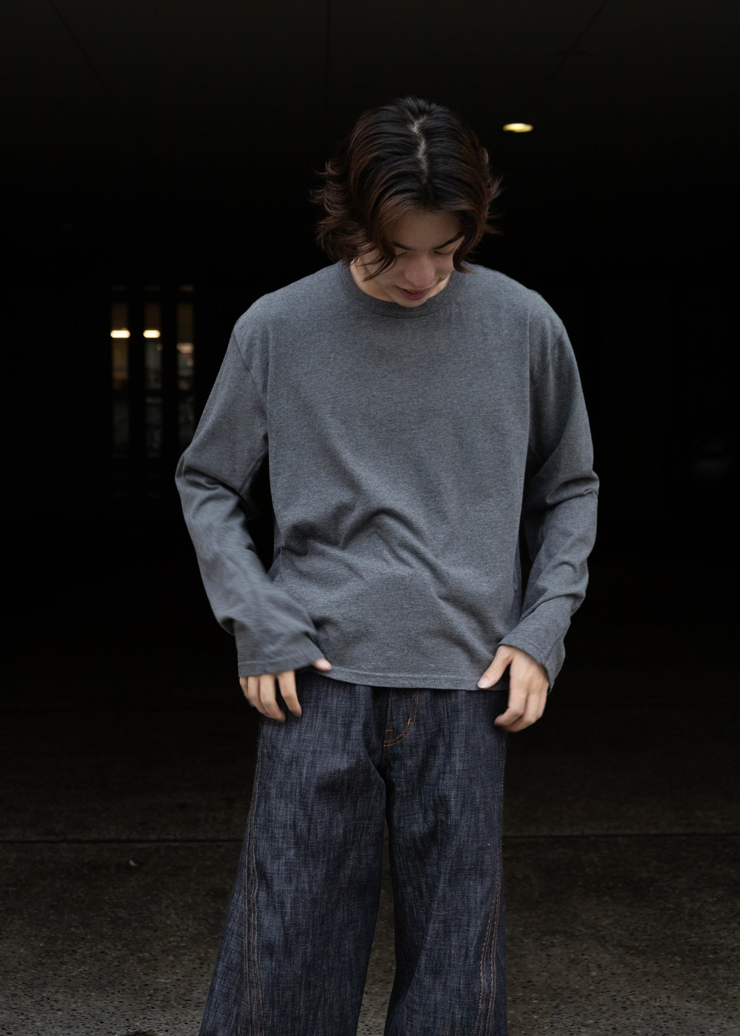 [NVRFRGT] LONG SLEEVE T SHIRT