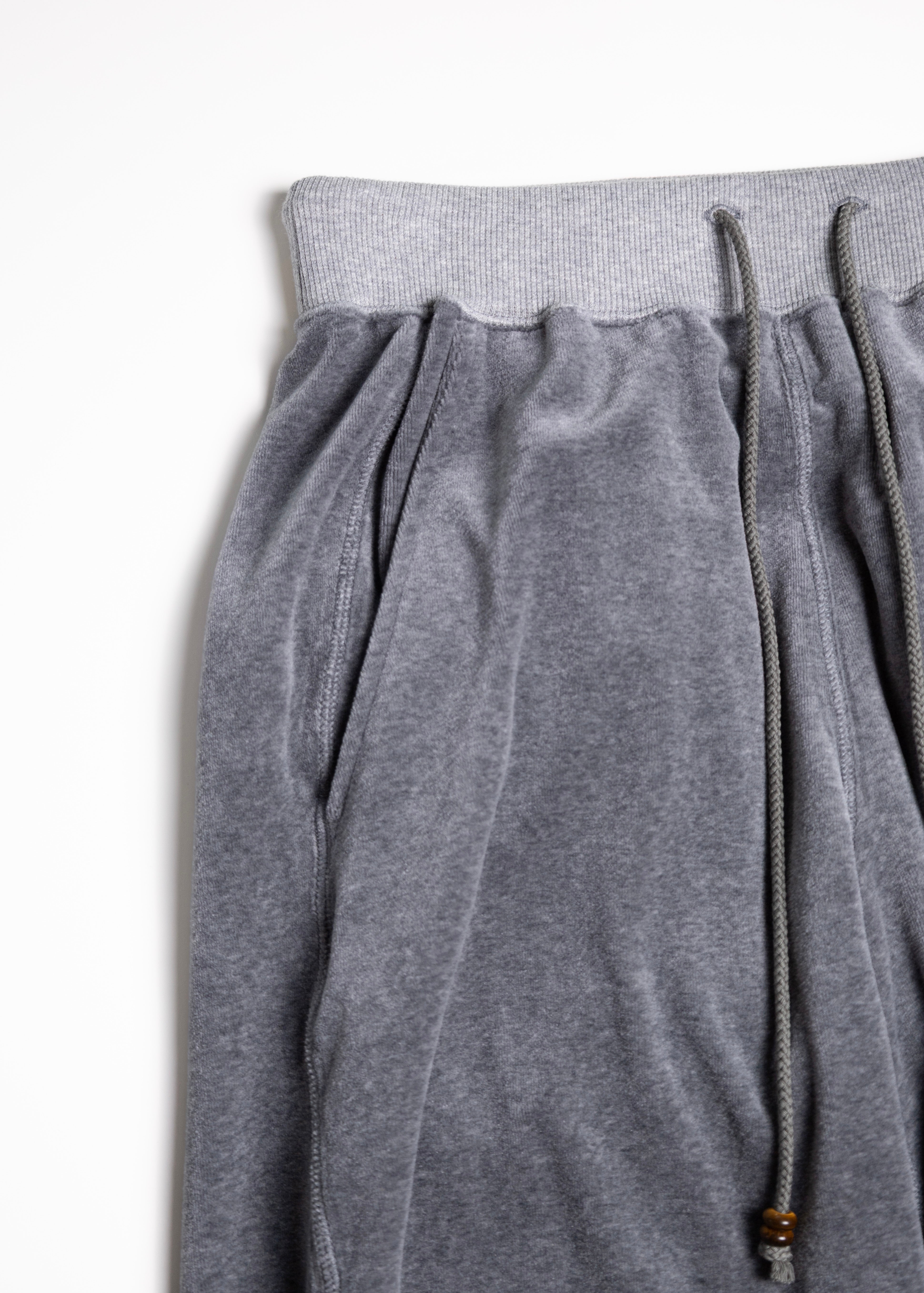 NVRFRGT（ネヴァーフォーゲット）VELOUR 3D TWISTED LOUNGE PANTS