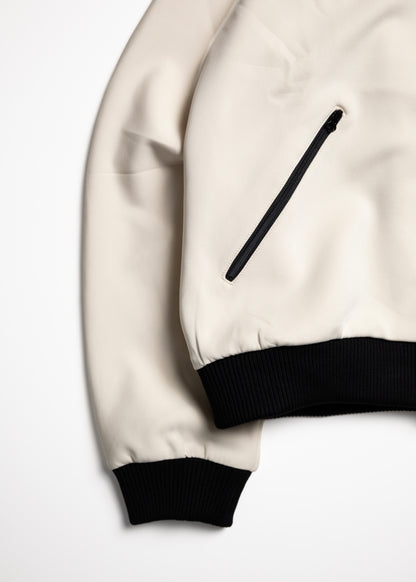 [ROTOL] Smooth Jersey Hooded Track Jacket