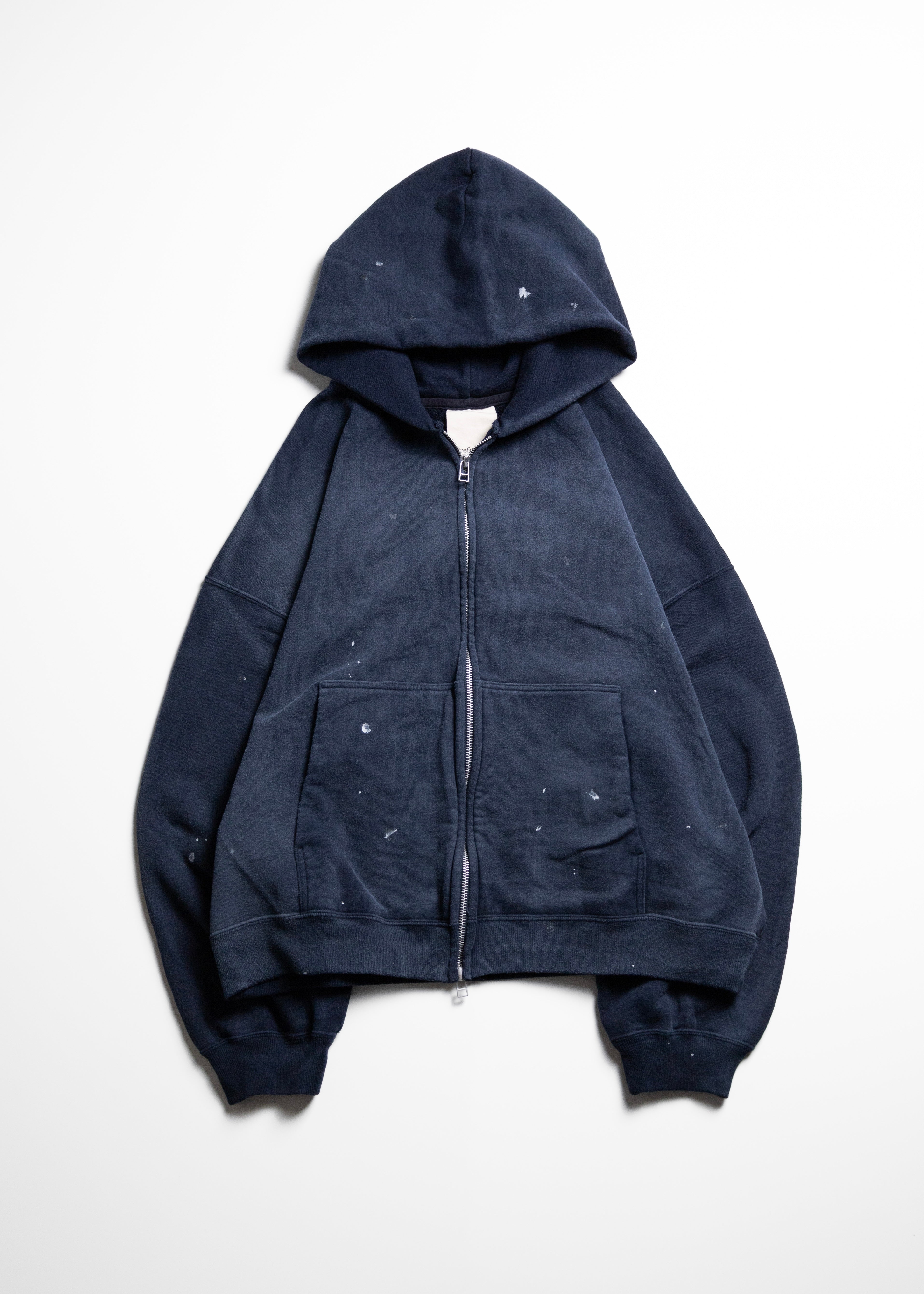 refomed（リフォメッド）FRESH MAN ZIPUP HOODIE – process