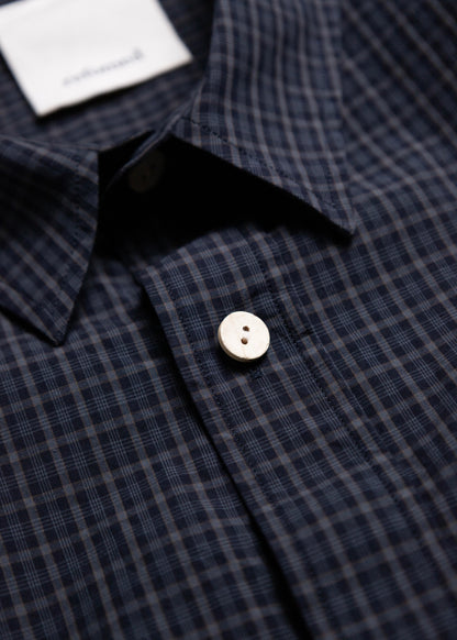 [refomed] WRIST PATCH WIDE SHIRT "CHECK"