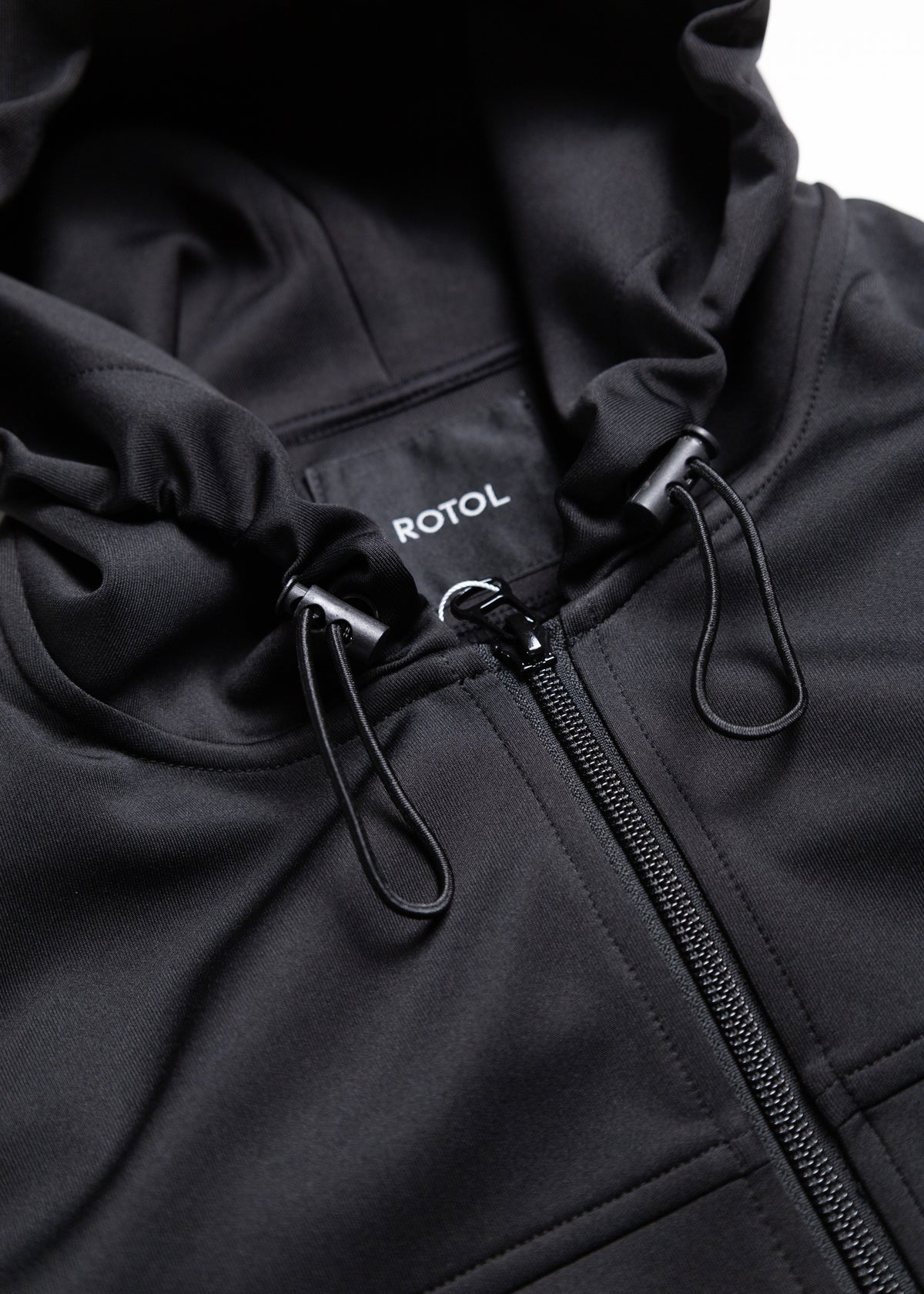 [ROTOL] Smooth Jersey Hooded Track Jacket