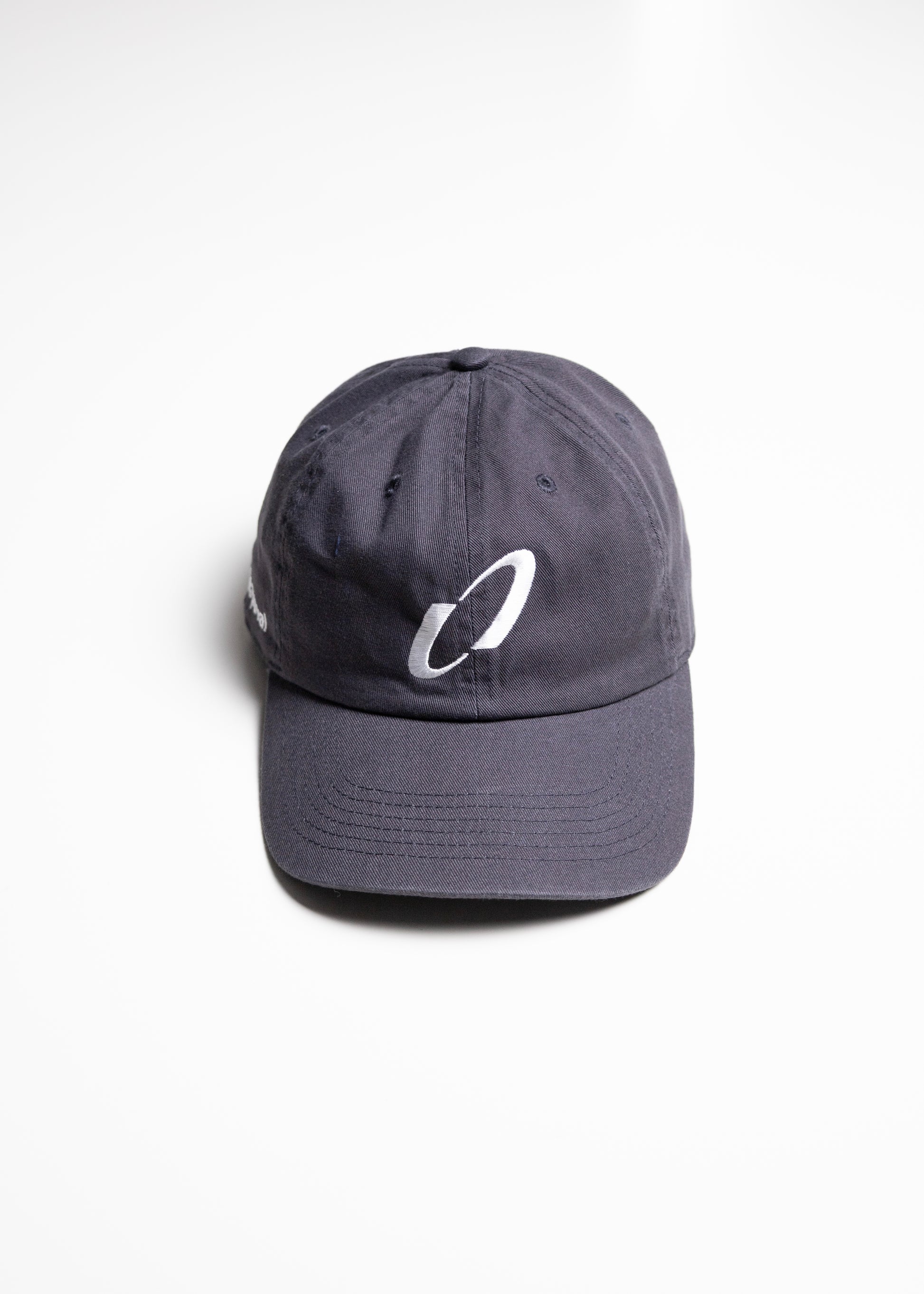 CABARET POVAL 3G Logo 6-Panel Cap キャップ ロゴ ブラック チャコール 正面