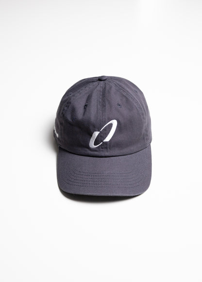 CABARET POVAL 3G Logo 6-Panel Cap キャップ ロゴ ブラック チャコール 正面