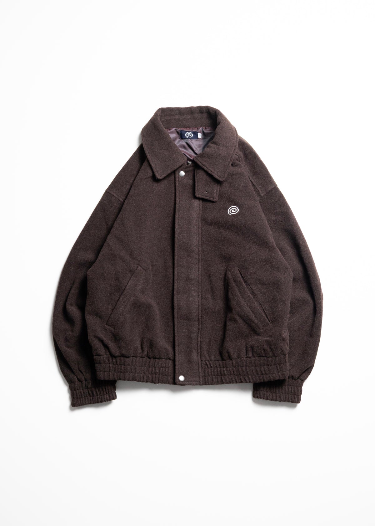 [SOL soonerorlater] WOOL STAND-COLLAR JACKET