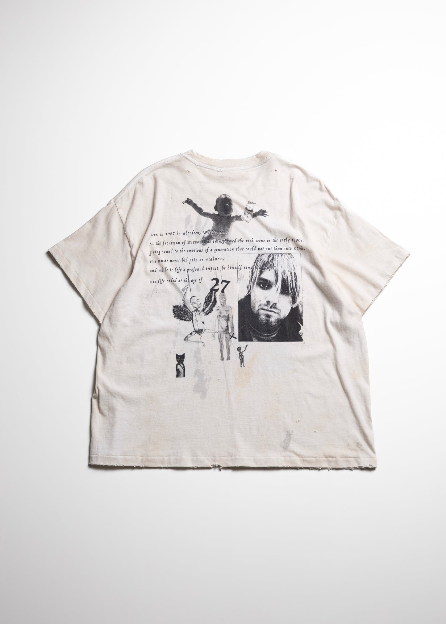 [Rebelle de luxe] KURT D. COBAIN S/S TEE