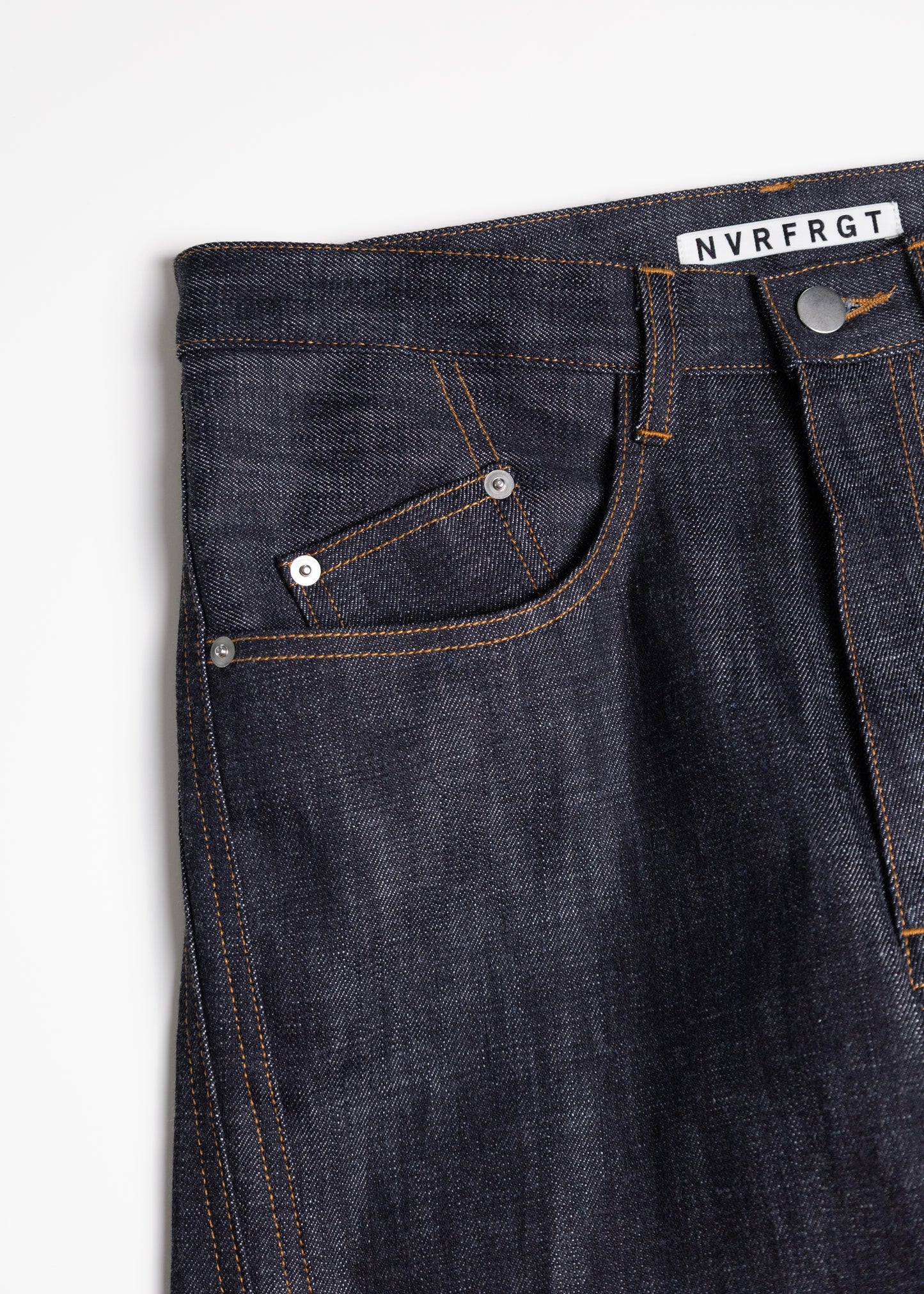 [NVRFRGT] 3D TWISTED WIDE LEG JEANS