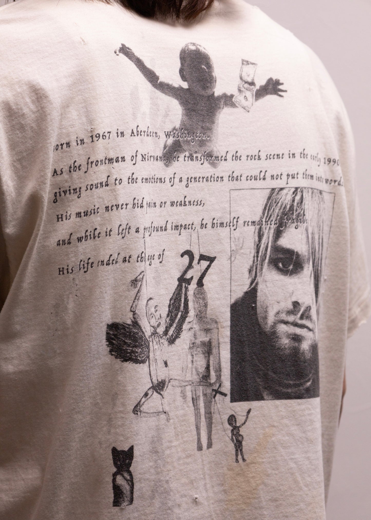 [Rebelle de luxe] KURT D. COBAIN S/S TEE