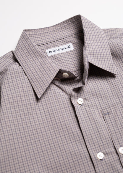 [CABARET POVAL] IP Plaid S/S Shirt