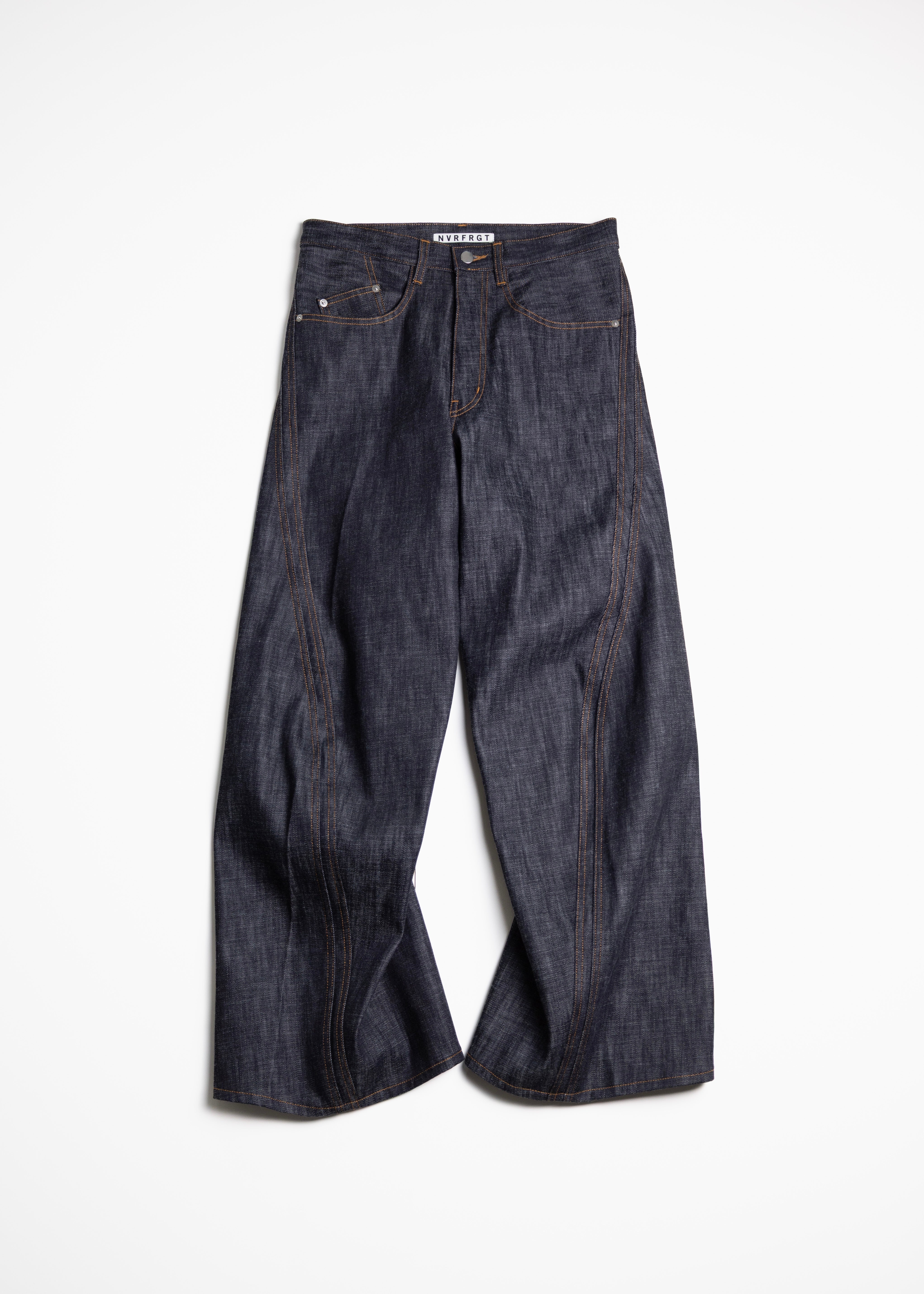 NVRFRGT（ネヴァーフォーゲット）3D TWISTED WIDE LEG JEANS