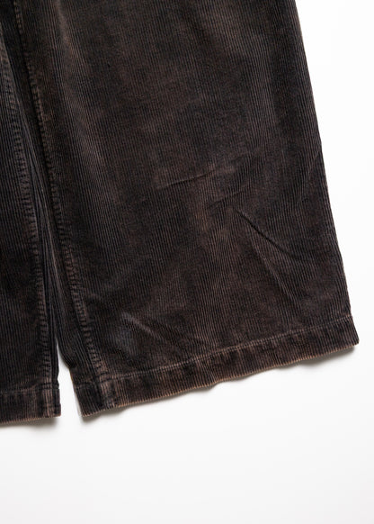 [ANACHRONORM] CORDUROY TUCK WIDE PANTS