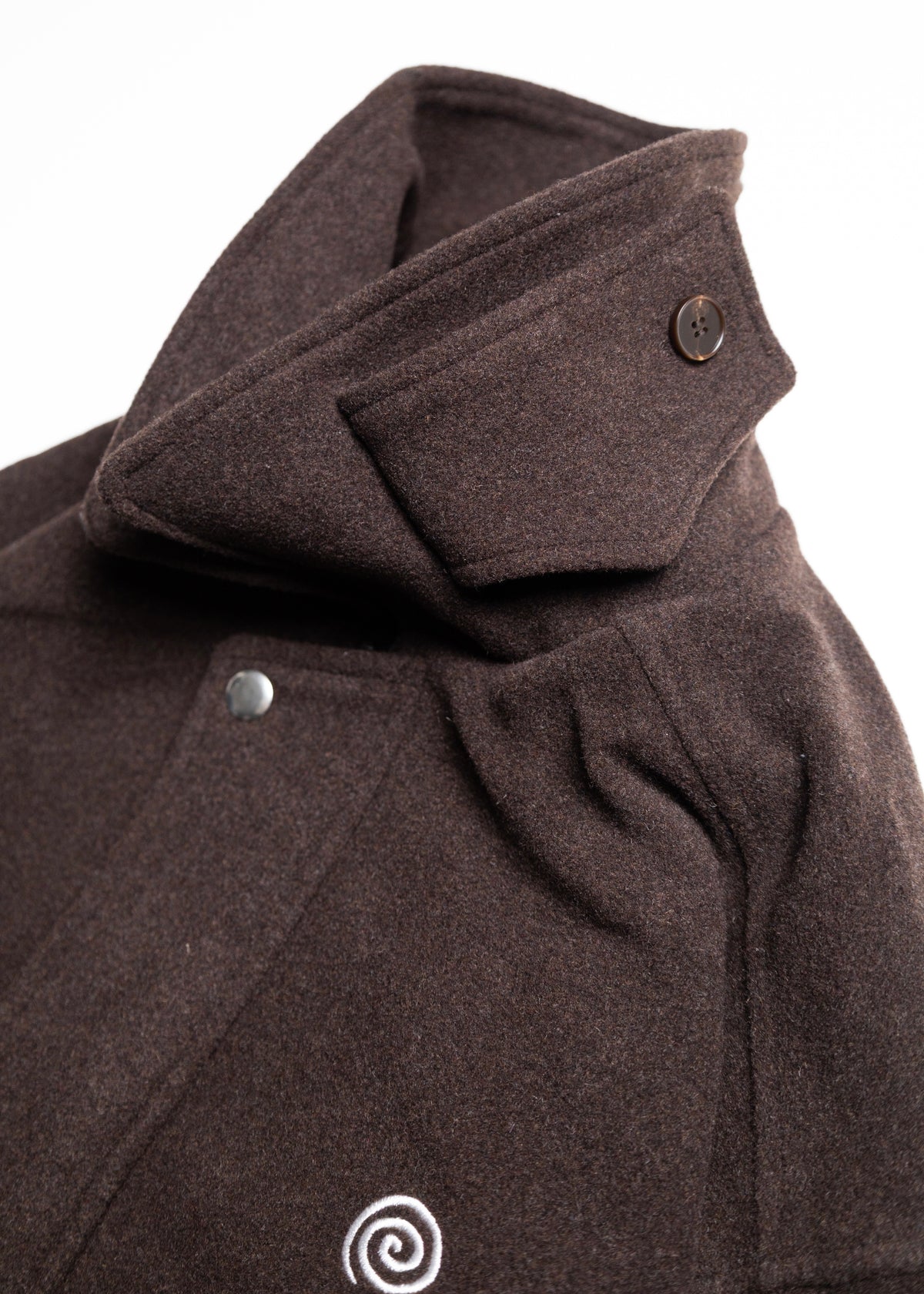 [SOL soonerorlater] WOOL STAND-COLLAR JACKET