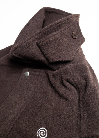 [SOL soonerorlater] WOOL STAND-COLLAR JACKET