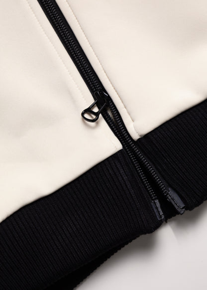 [ROTOL] Smooth Jersey Hooded Track Jacket