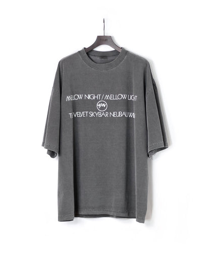 [ESSAY]PIGMENT DROPSHOULDER T-SHIRT