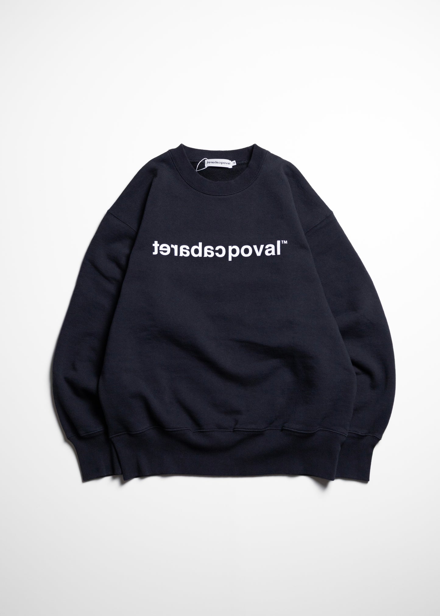 [CABARET POVAL] Original Logo Crewneck