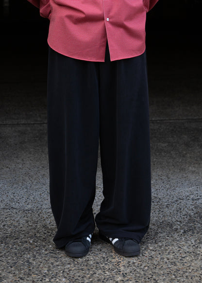 [KANEMASA PHIL.] 28G Cupro Easy Pants