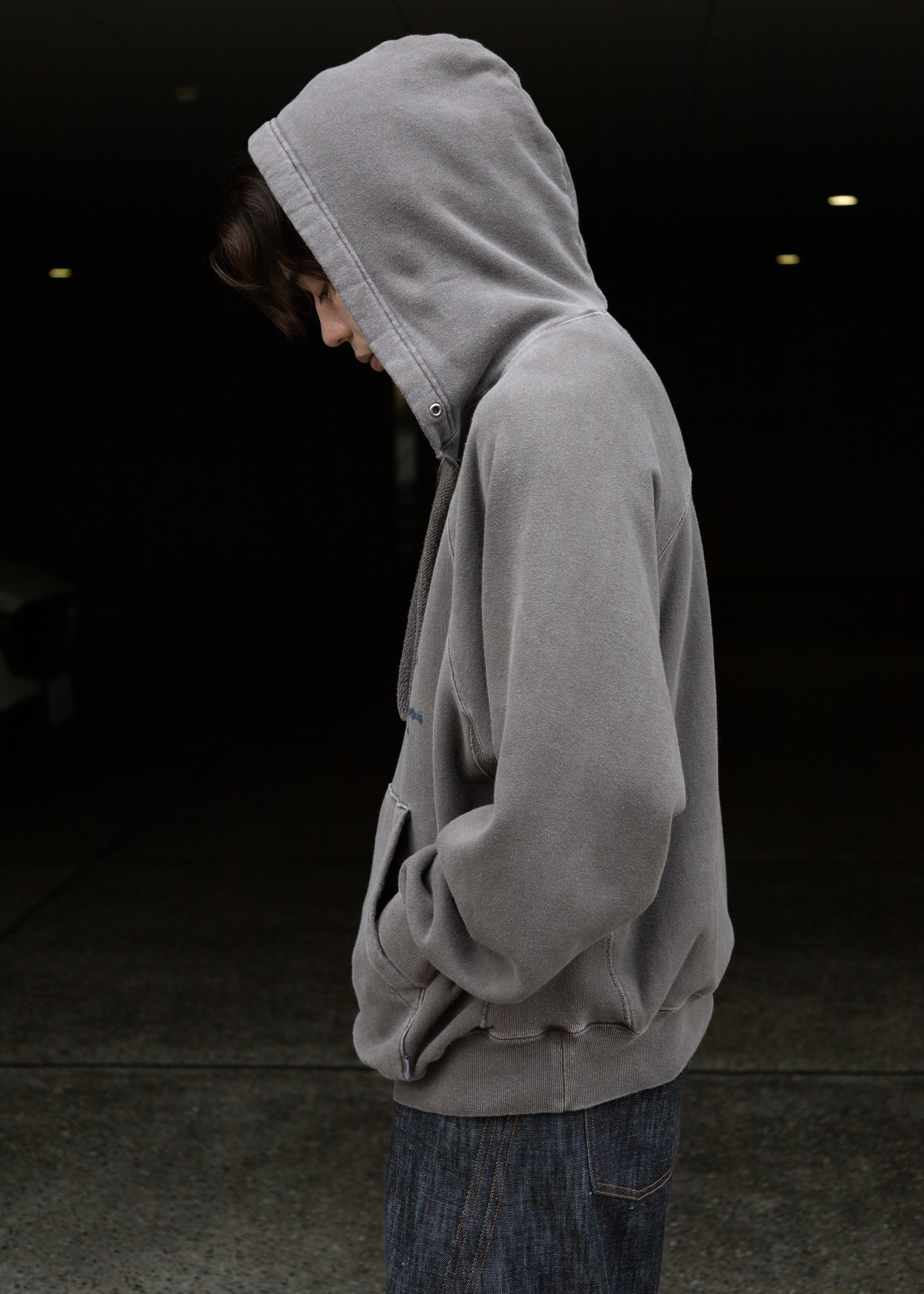 SUGARHILL（シュガーヒル）RIPPED HOODIE – process