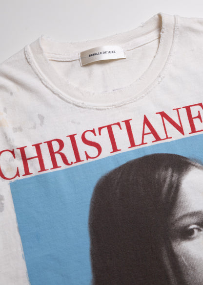 [Rebelle de luxe] CHRISTANE F. S/S TEE