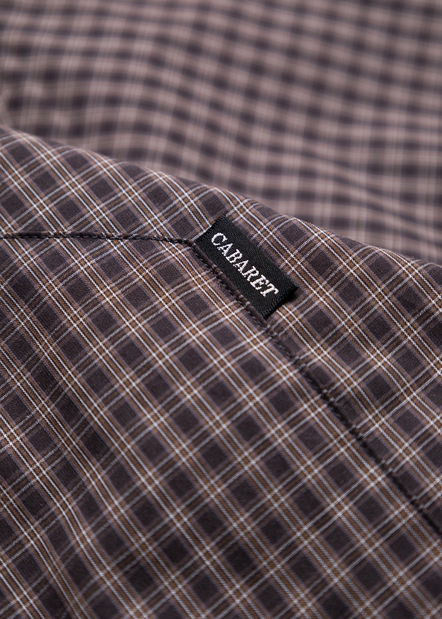 [CABARET POVAL] IP Plaid S/S Shirt
