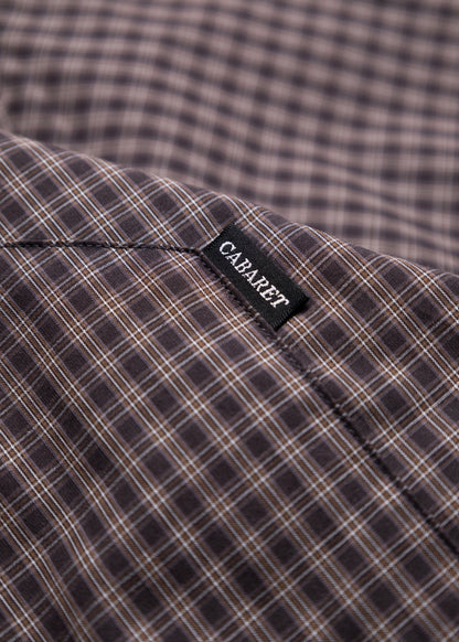 [CABARET POVAL] IP Plaid S/S Shirt