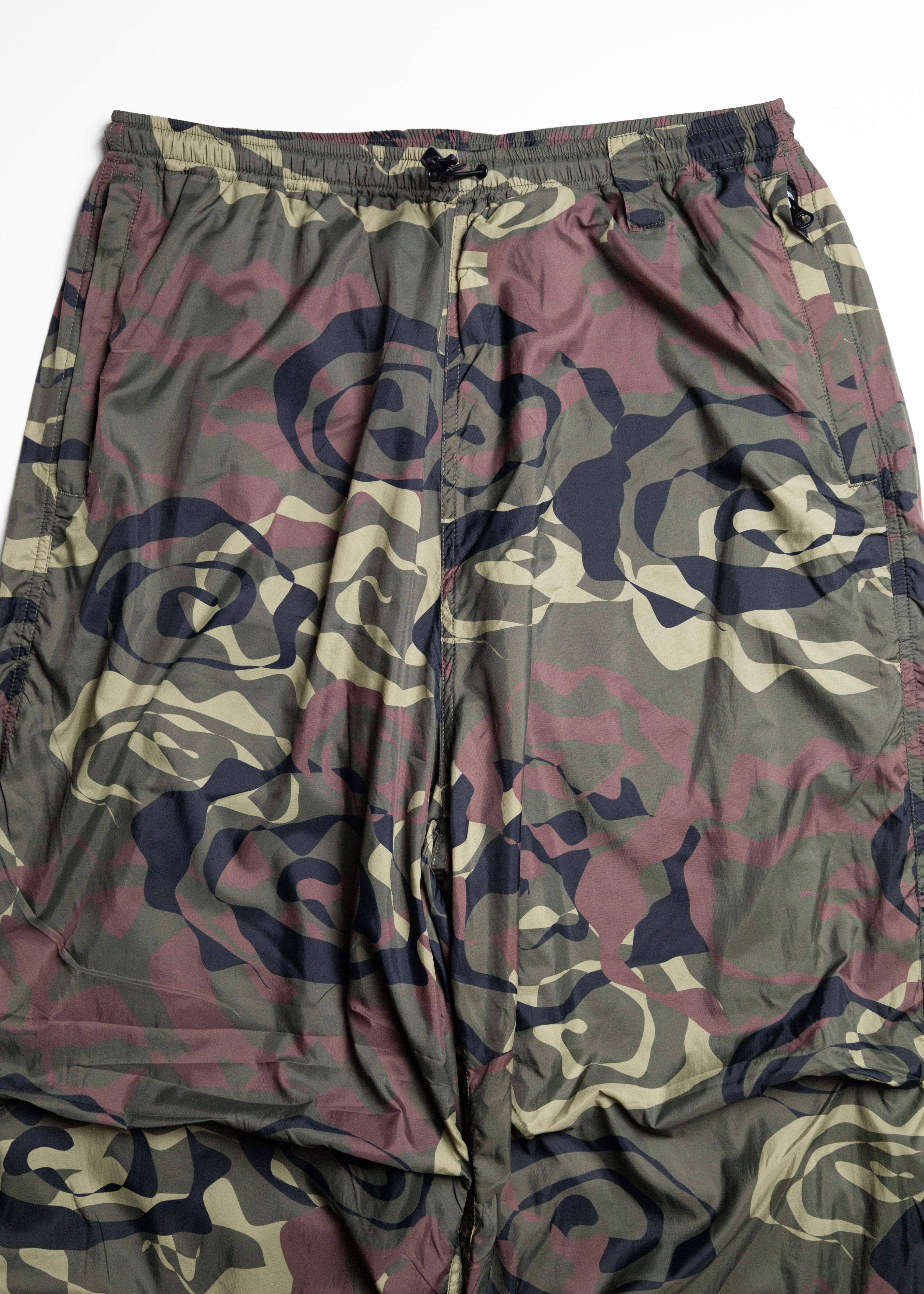 SOL soonerorlater カモ カーゴ ハーフパンツ Lサイズ SOL soonerorlater（ソル スーナーオアレイター）NYLON OVER PANTS