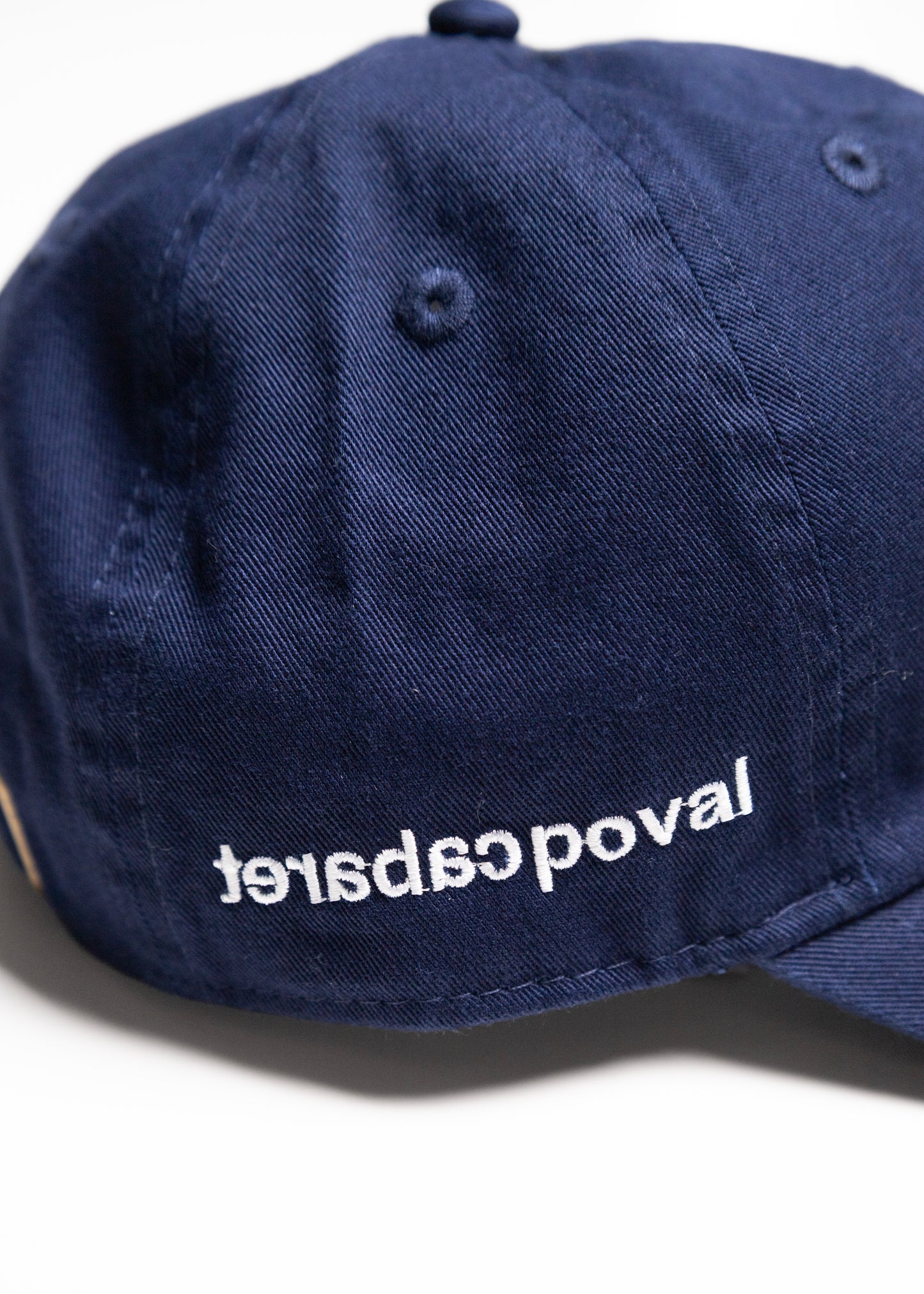 [CABARET POVAL] P Logo 6-Panel Cap