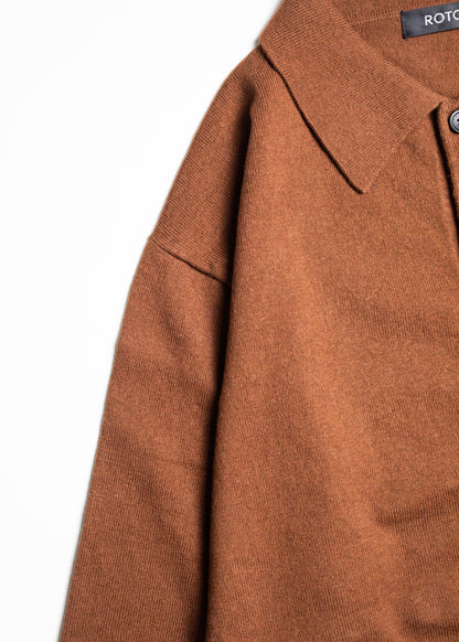 [ROTOL] Cashmere Blend Knit Shirt