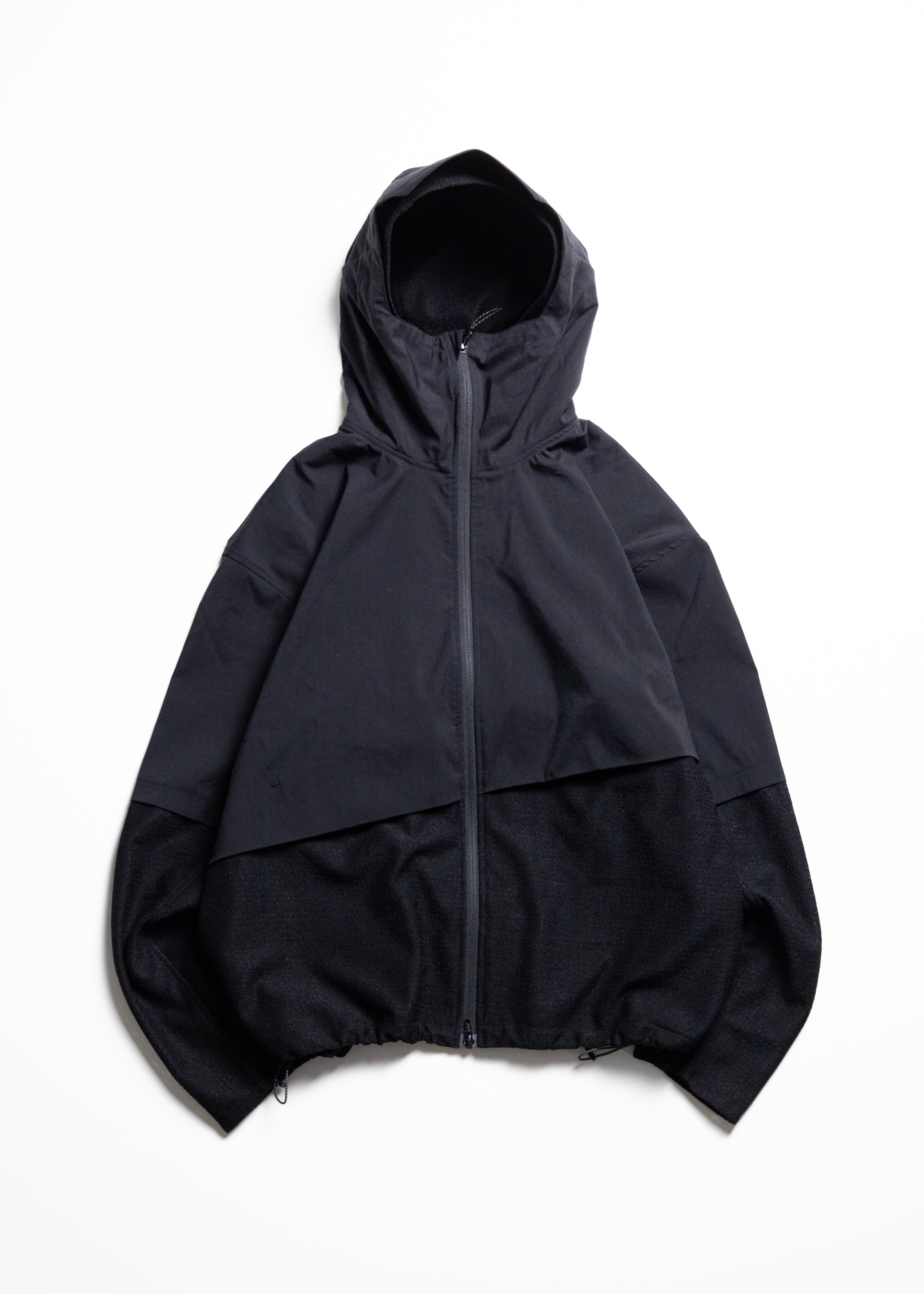 PASTOR NOVA（パストルノヴァ）DUAL-LAYER HOODED JACKET – process