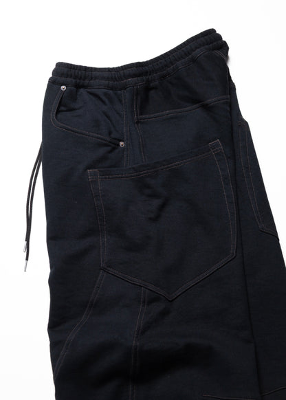 [KHOKI] 3D cutting sweat pants