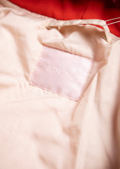 [ROTOL] Acid Dye Hooded Bomber Blouson