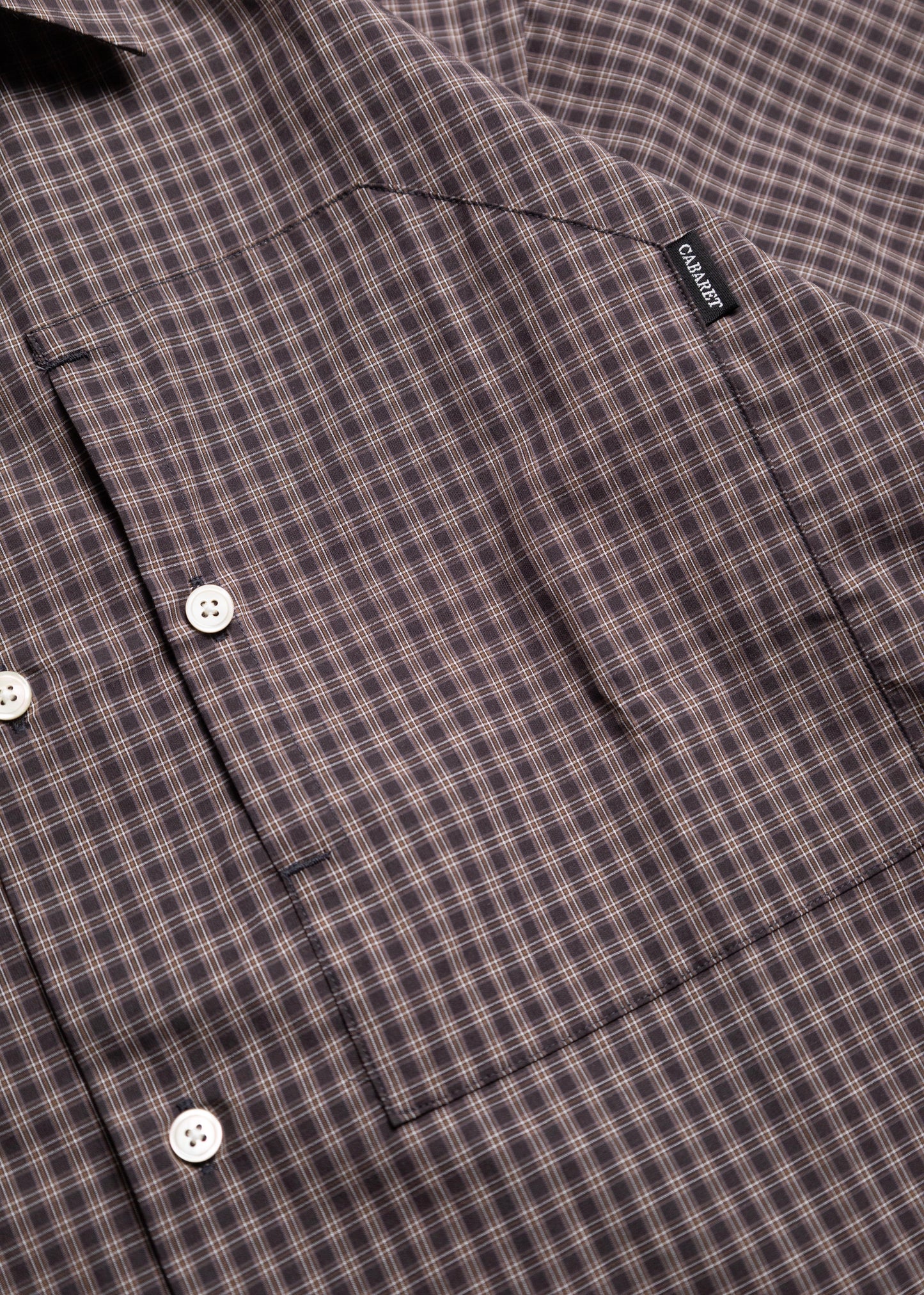 [CABARET POVAL] IP Plaid S/S Shirt