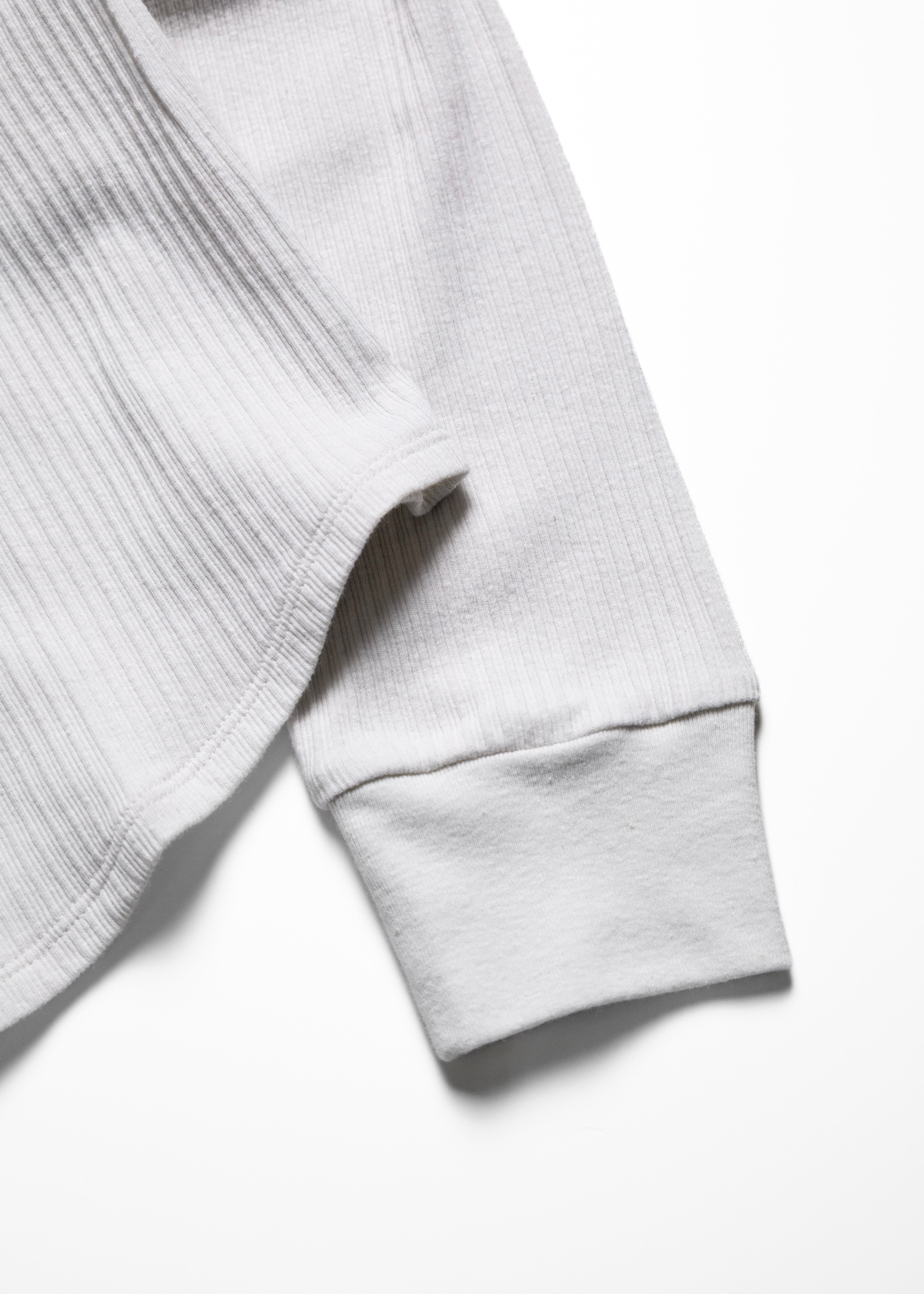 JIEDA（ジエダ）VINTAGE LIGHT RIB HENRY NECK L/S – process